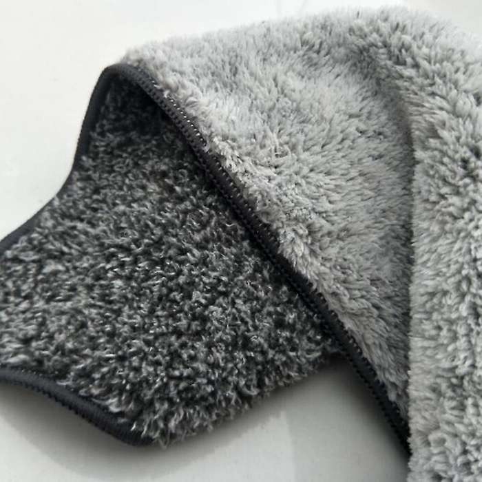 3PCS 40X40cm Car Microfiber Cleaning Towels Dust Rags Cleaning Cloths Bulk Multi-Functional Wipes Re