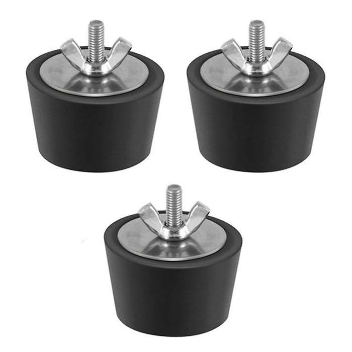 3Pcs 38mm Rubber Winterizing Plug Swimming Pool Sealed Anti-Freeze Expansion Plug Drain Pipe Pipes A