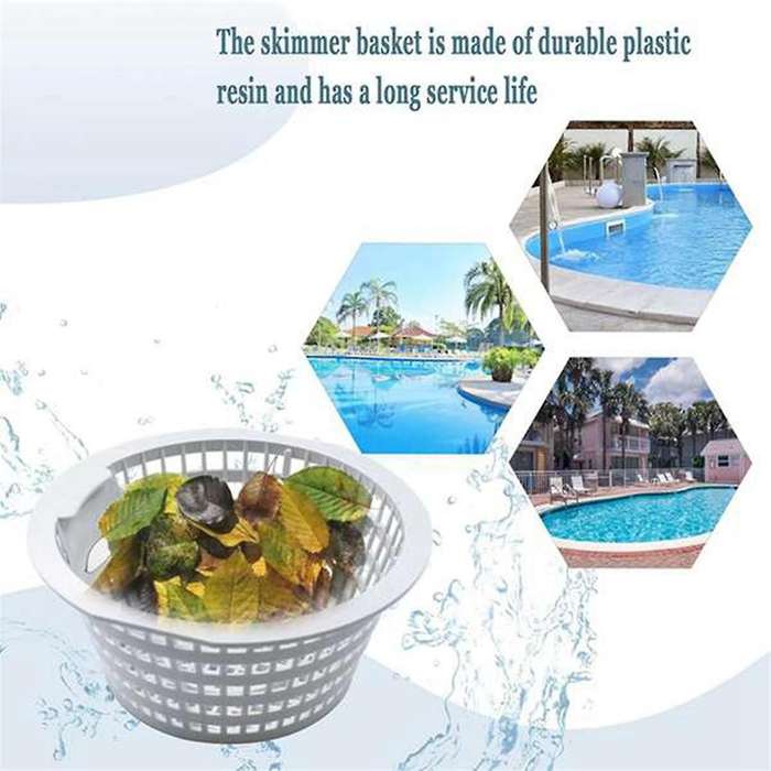 3Pcs 8928 Skimmer Basket for Above Ground and in Ground Swimming Pool Replacement Parts for ACM88
