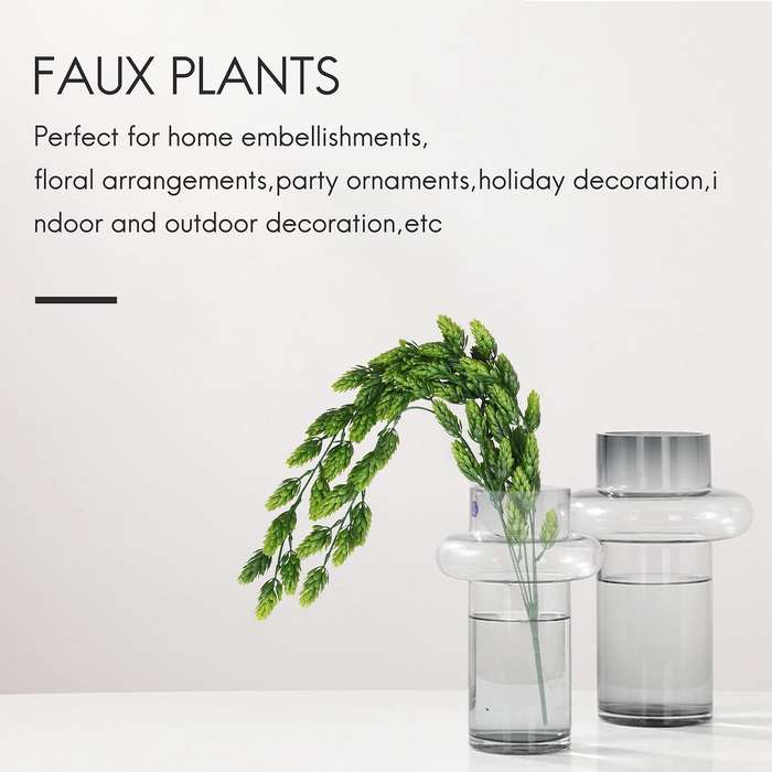 3pcs Artificial Flower Vine Garland Plant Hanging Vine Greenery for Indoor Outdoor Front Porch Flow