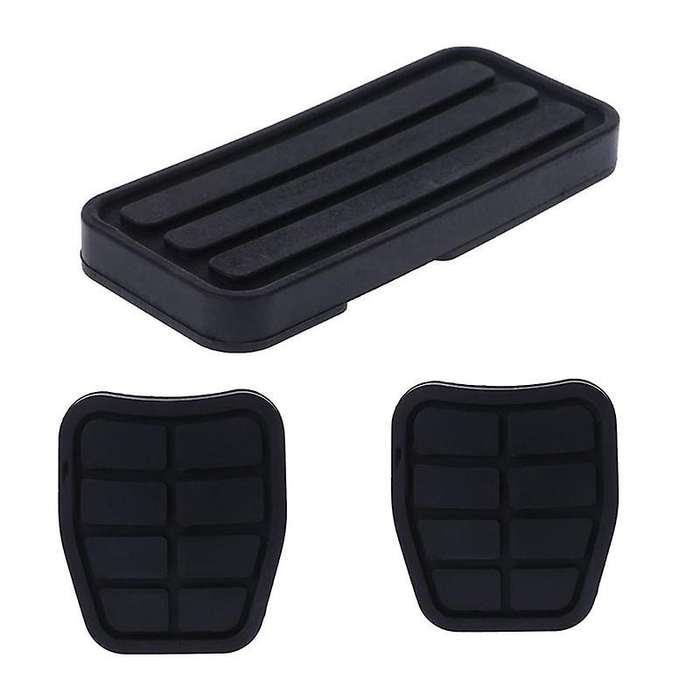 3pcs Car Accelerator Gas Rubber Foot Rest Pedal Pad Brake Clutch Pads Cover Kit for - Transporter T