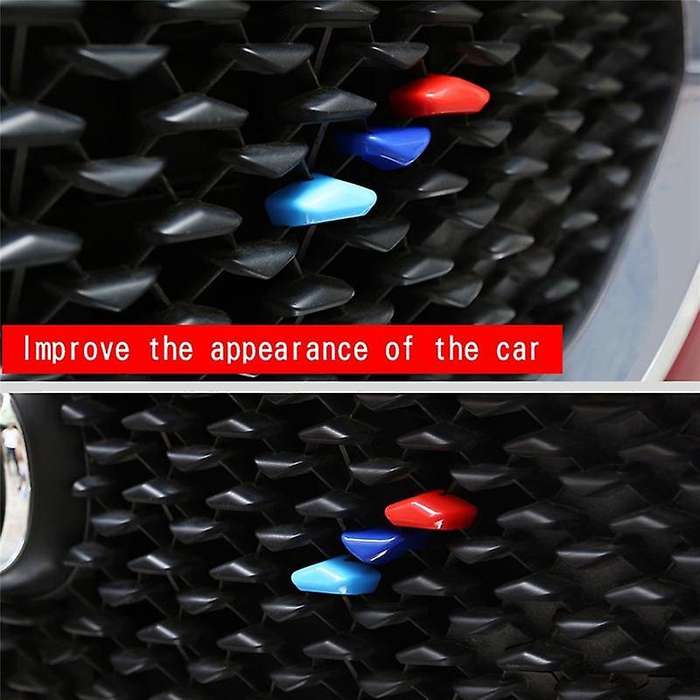 3Pcs Car Front Grille Trim Strip Cover Bumper Stripes Cover Stickers for -30 CX30 2022+
