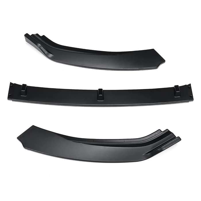 3PCS Car Front Bumper Splitter Lip Cover Trim Spoiler Diffuser Guard for Golf MK7 MK7.5 2014-2017 Ma