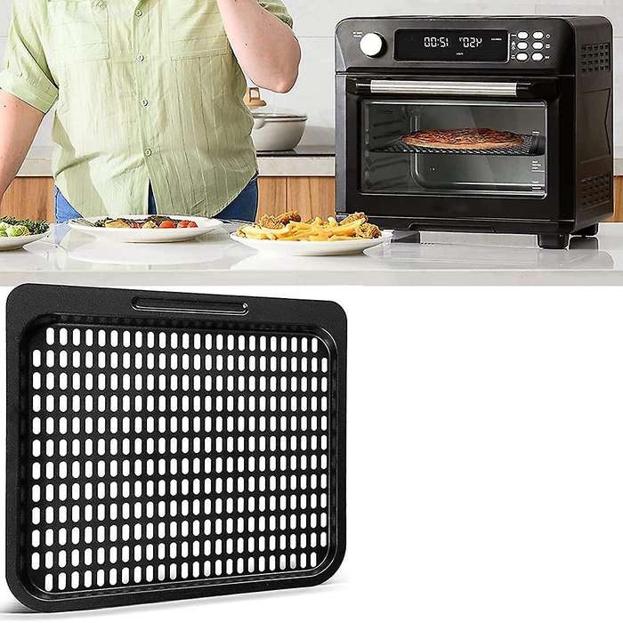 3pcs Cooking Tray Replacement, 10 Qt Mesh Cooking Rack Accessories , Oven, Dishwasher Safe (10 Qt)
