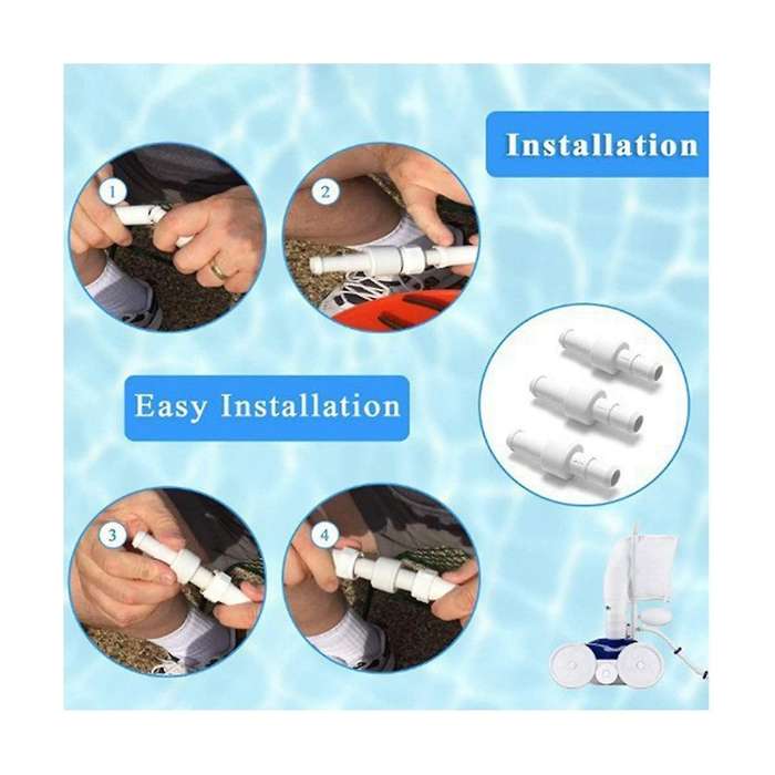 3Pcs D20 Hose Swivel for 180 280 380 Pool Cleaner Ball Bearing Swivel Pool Cleaner