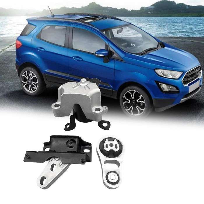 3Pcs Engine Mount Set CN15-7M121- CV21-6P082- CV216F012FC for 2012-2014 Transmission Rubber Bracket