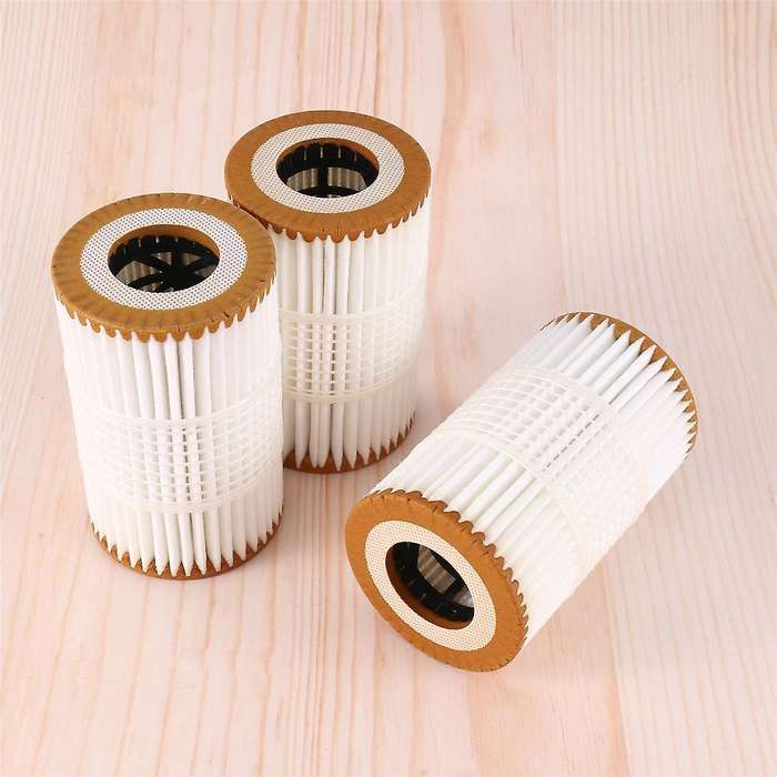 3pcs Engine Oil Filter for A5 S5 A6 A7 3.0t 06e115466b / 06e115466e / 06e115562h