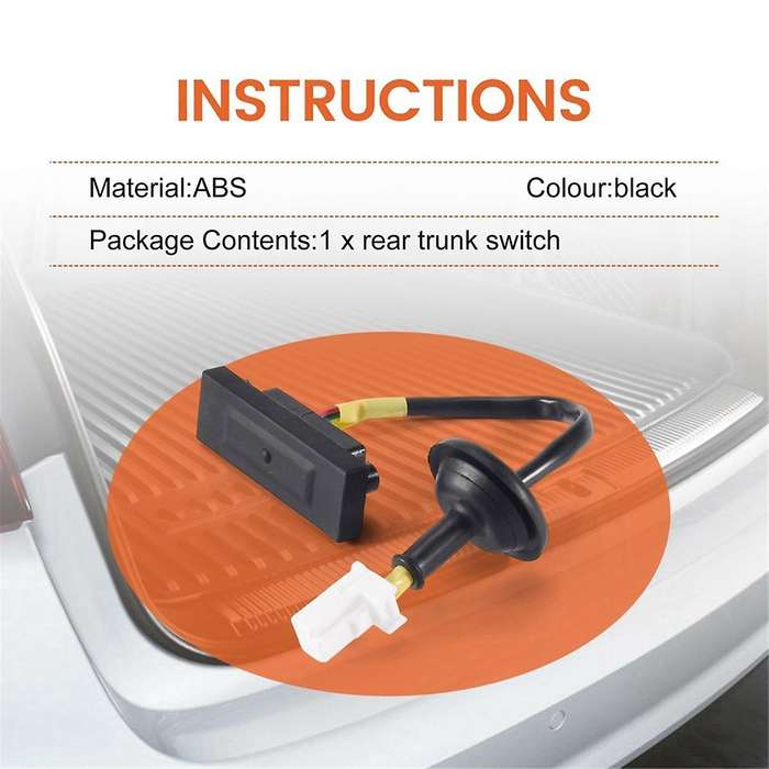 3pcs for 2010-2016 Hatchback Rear Trunk Release Switch Button 81260-1R000 812601W220