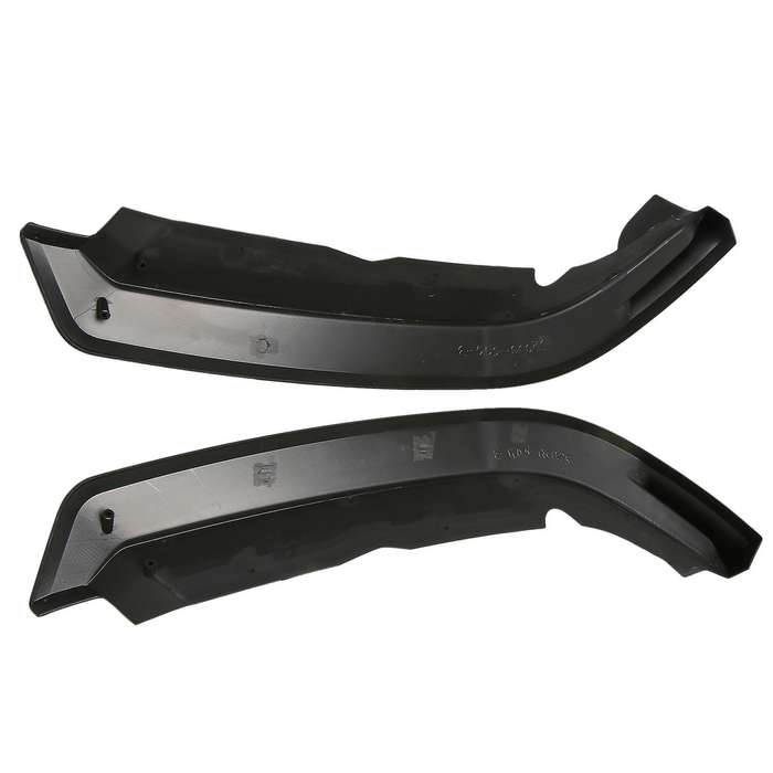 3PCS Front Bumper Body Kit Front Splitter Spoiler Cover Trim for 2019-2020 Matte Black