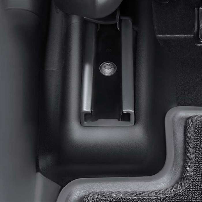 3pcs for Model Y Car Under Seat Corner Guard Rear Seat Slide Rail Protector Cover Anti-kick Decor Pr