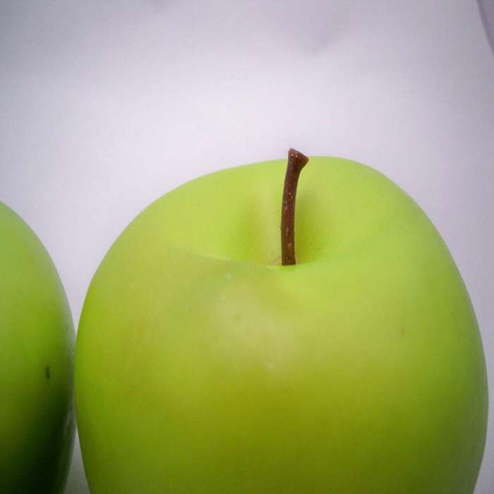 4 Artificial Green Apples-fruit