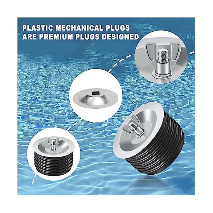 4 Inch Drain Cleaning Cover Utility Expansion Pipe Plug Sewer Pipe Plug Fits Most Pipes Sink Stop St