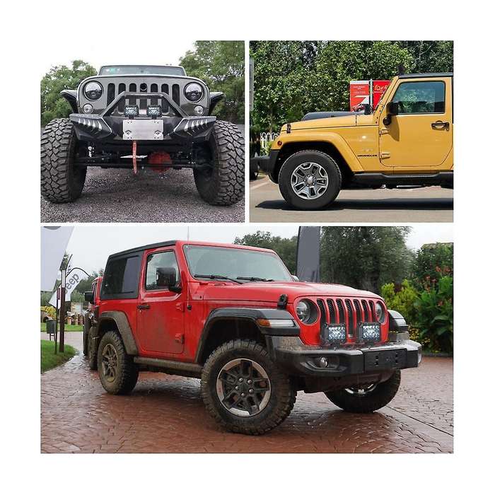 4 Inch Led Combo Work Light Bar Spotlight Off-road Driving Fog Lamp Waterproof for Truck Boat Car S