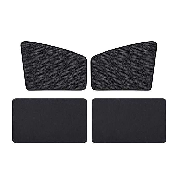 4 Pack Car Window Shades for Side Windows Front and Rear Magnetic Window Screen Baby Window Shade