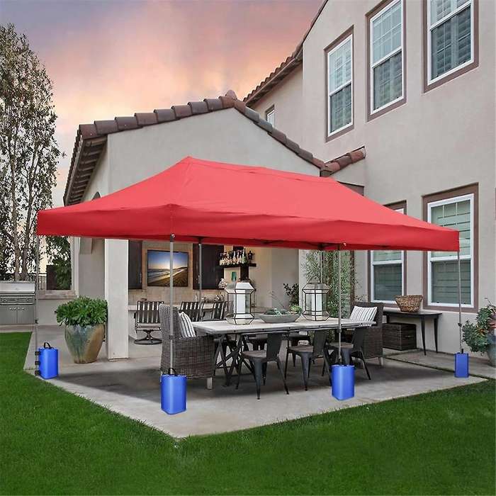 4 Pack Canopy Water Weight Bag, 88 LBS Water Tent Weights Set of 4 Leg Weights for Gazebo, Canopies,