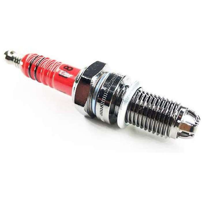 4 Pcs 3-Electrode Spark Plug D8TC for 125Cc 150Cc 200Cc 250Cc Motorcycle Scooter ATV Quads