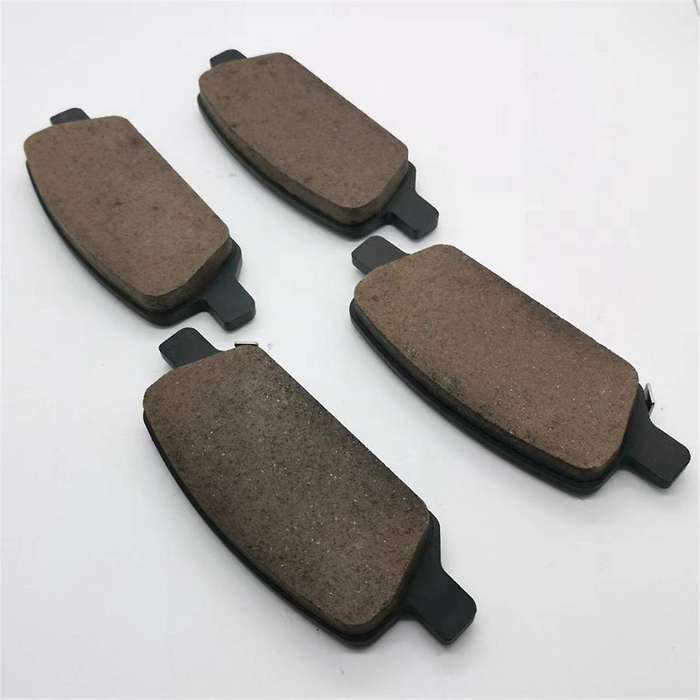4 Pcs Automobile Rear Brake Pad for Model 3 8008244-00-B Parts