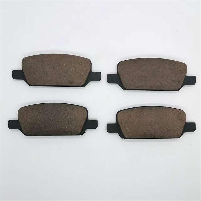 4 Pcs Automobile Rear Brake Pad for Model 3 8008244-00-B Parts