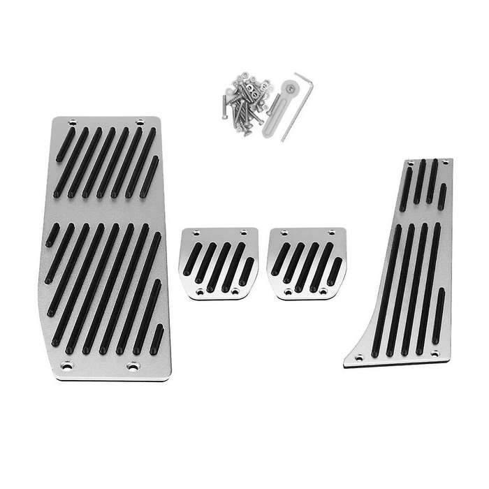 4 Pcs Car Manual Transmission Clutch Brake Foot Rest Pedal Pad for X1 Series E46 E90 E92 E93 E82 E87