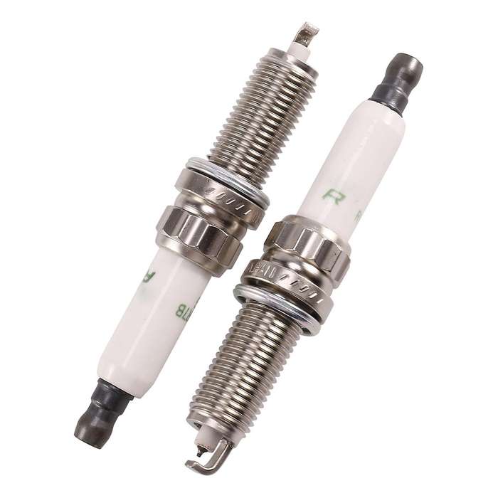 4 Pcs Car Metal Spark Plug Iridium Platinum Spark Plug 95770 Ilzkbr7b8dg 0242129512, for Peugeot Ci