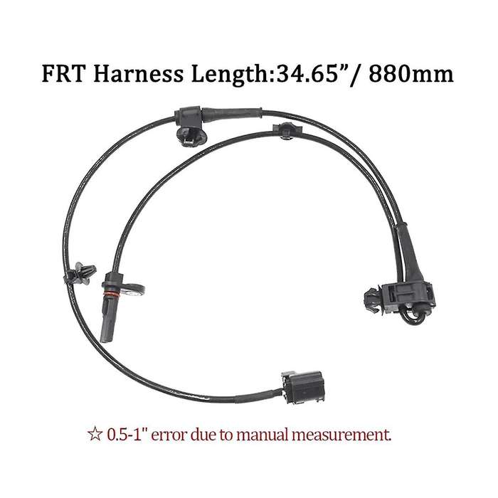 4 PCS Fits for (BM, BN) L4 2.0L 2.5L 2014-2018 ABS Wheel Speed Sensor Rear Front B45G-43-71Y B45A-4