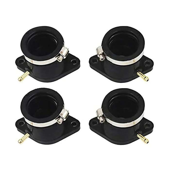 4 Pcs for XJ650 Intake Manifolds Holders with Gaskets Kit Set 5G2-13586-02-00