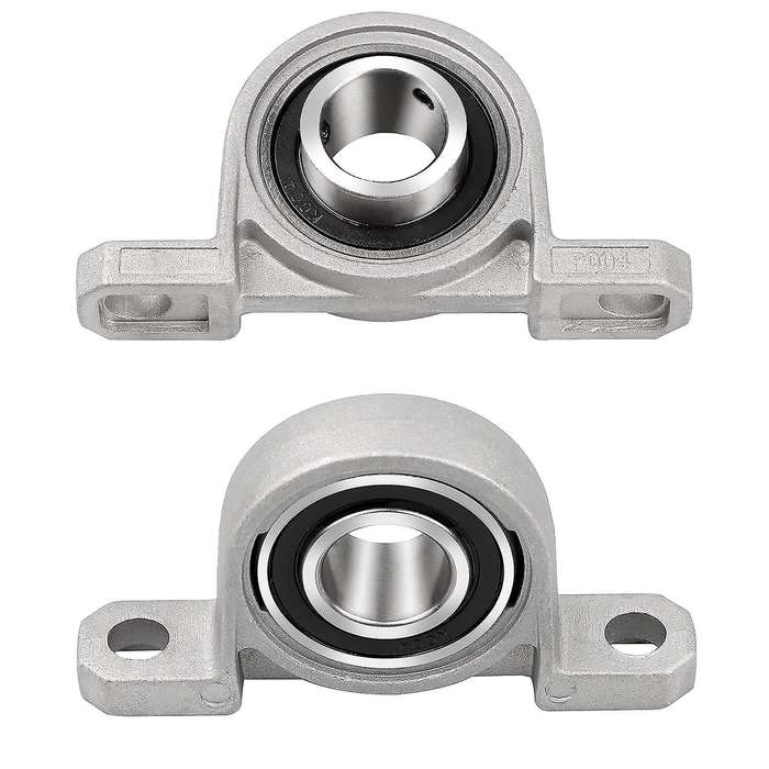 4 Pcs Housing Flange 10mm Kp000 Ball Block Pillow Block for Spare Parts for 3d Printer