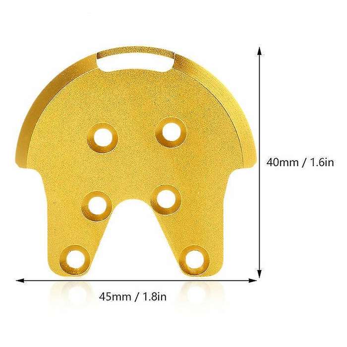 4 Pcs Protective Motor Mount Base Crack Repair Kit for Phantom3 Parts(Gold)