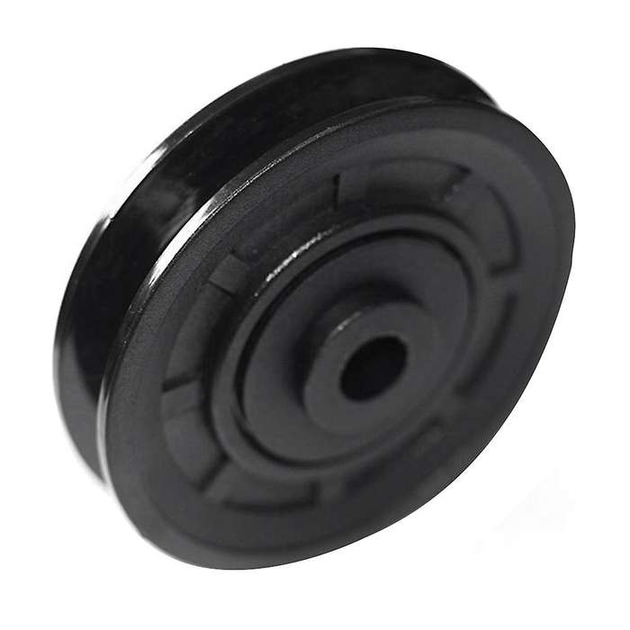 4 Pcs Universal 90mm Diameter Wearproof Bearing Pulley Wheel Cable Gym Fitness Equipment Part