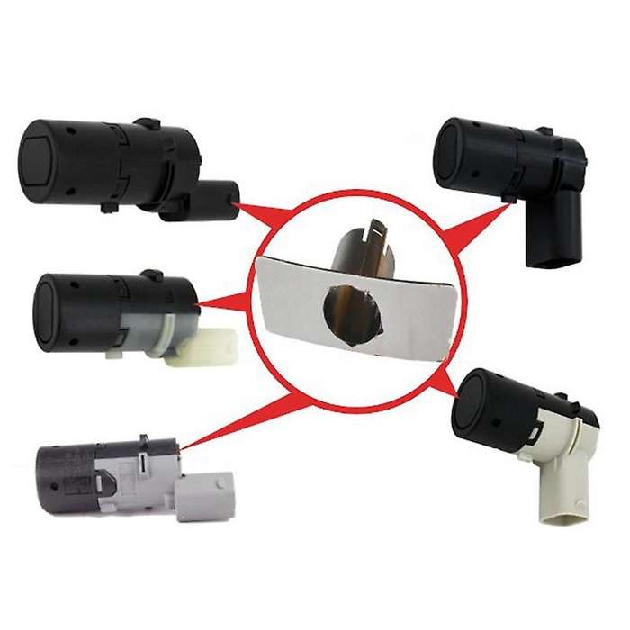 4 Pcs/Lot Car Parking Sensor Mounting Holder Bracket 66206989069 7H0919275E for - E38 E39 E46 X5 E53