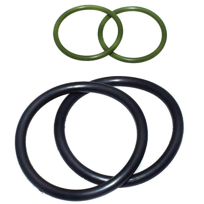 4 Pieces Automotive Solenoid Valve Type Seal Ring for BMW Solenoid Valve 11367560462 11367506178 11