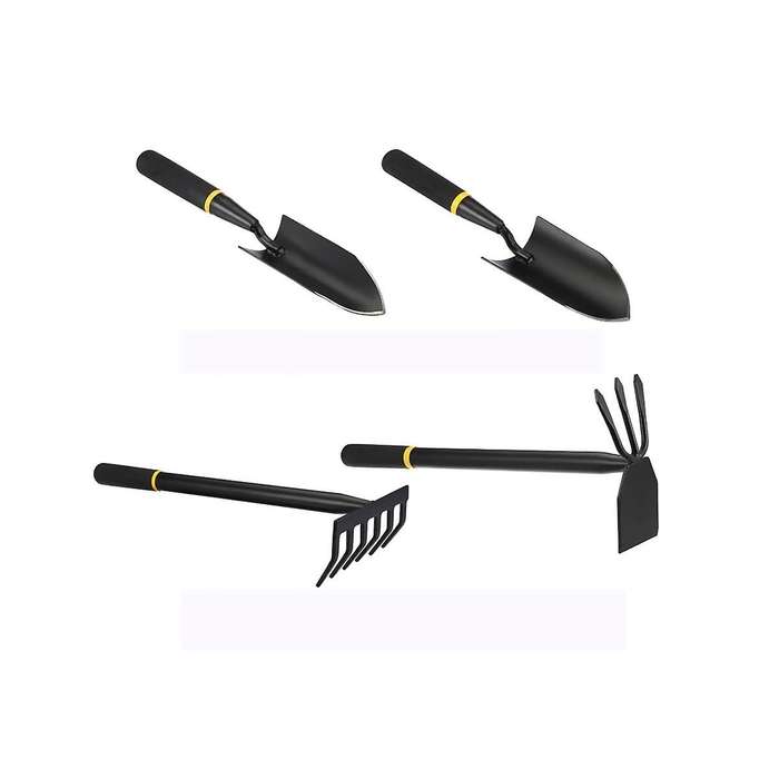 4 Pieces Of Manganese Steel Gardening Shovel