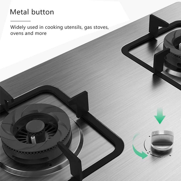 4 pieces knob stove gas cooker knobs metal gas cooker knob gas cooker control metal stove knobs Comp