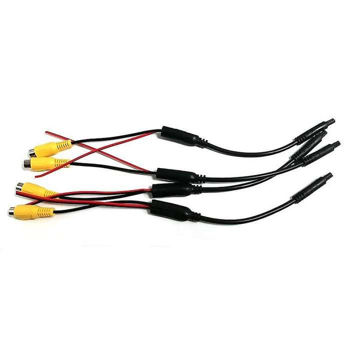 4 Way Cameras Switch System 360 View Car Camera Control Box for Rear Front Camera Rear View Backup C