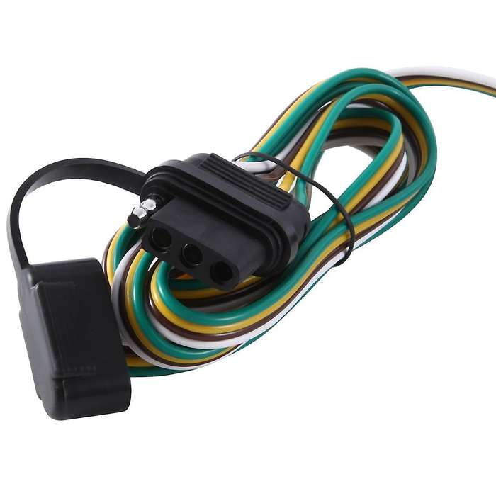 4 Way Trailer Wiring Harness Connector Plug 56407 118786 for Wrangler Jl 2018-2022