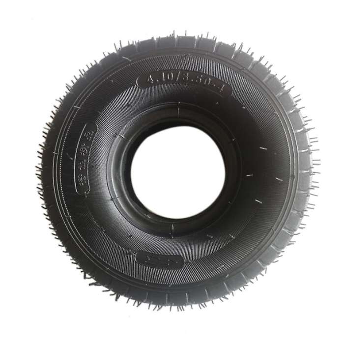 4.10/3.50-4 Outer Tyre 410/350-4 Pneumatic Wheel Tire for Electric Scooter, Trolley Accessories
