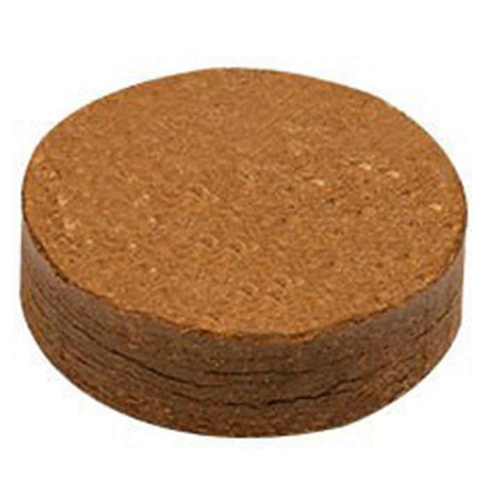 4.5x1.5cm Premium Quality Coir Compressed 100% Organic Coir Tiles with Low EC and PH Balance for Pl