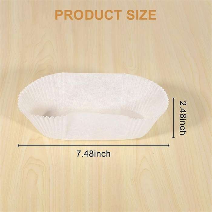40 Pack Greaseproof Loaf Tin Liners Straight Edge Baking Parchment Paper Non Stick Cake Pans Cake Ti