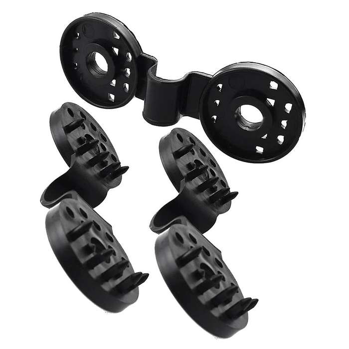 40 Pcs Shade Net Garden Tools Greenhouse Shade Cloth Fix Clamp Plastic Grommet Fence Netting Instal