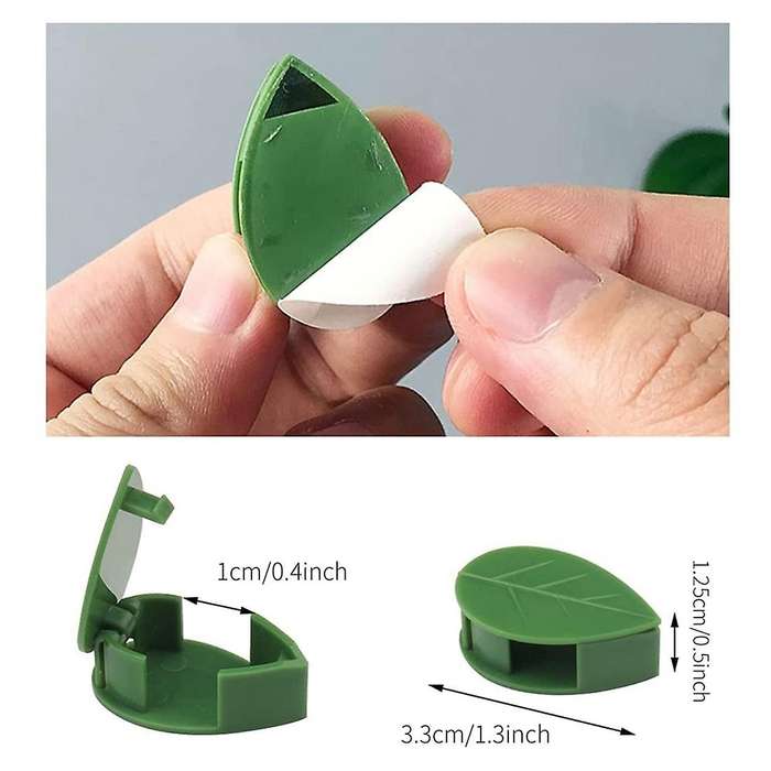 40 Pieces Plant Climbing Wall Fixture,Invisible Plant Climbing Wall Fixture,Plant Vine Traction Clip