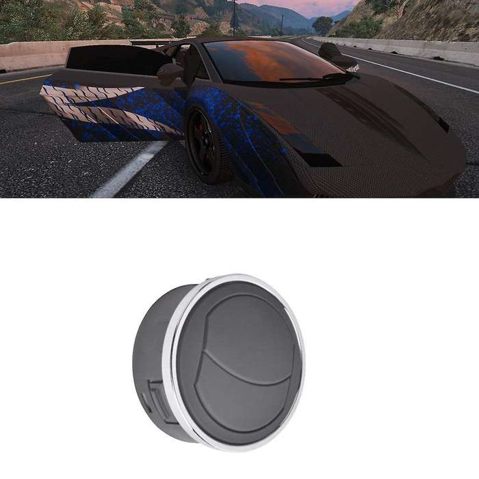 400820901 Car Dash Board Louvre Cover for LP560 LP570 Murcielago A/C Air Outlet Duct