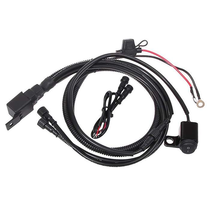 40A Relay Switch Control Line Group Waterproof for Handlebar Switch Work Light Spotlight Motorcycle