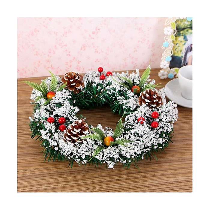 40cm Christmas Wreath Holiday Wreath Christmas Ornament Christmas Wreath Hanging Ornament