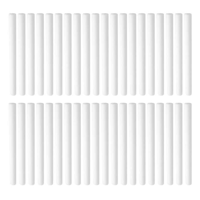 40Pcs Humidifier Sticks Cotton Filter Sticks Refill Stick Filter Replacement Wick for Car Mini Humid