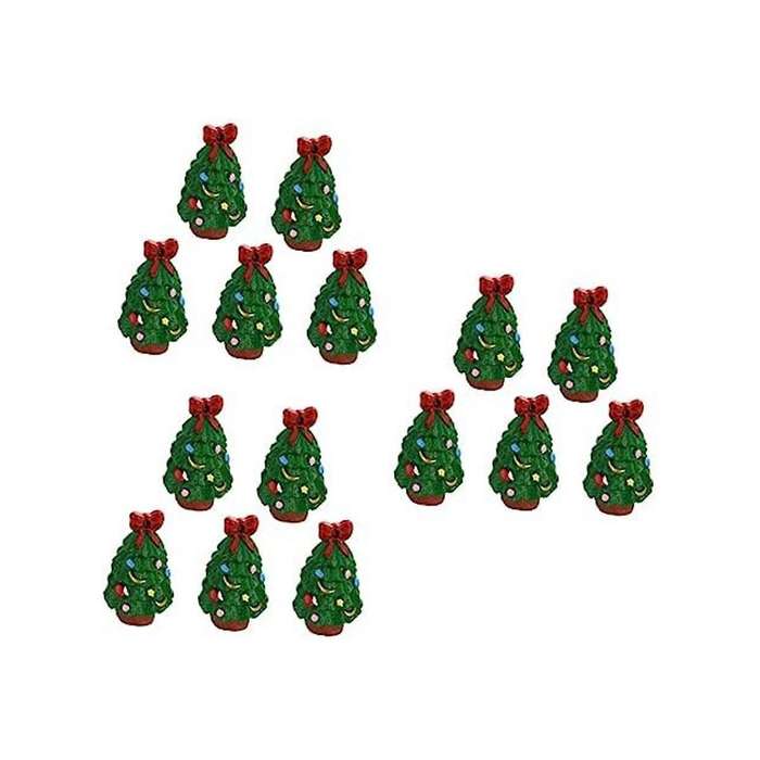 40pcs Mini Statue Decor Scrapbook Embellishments Keychain Miniature