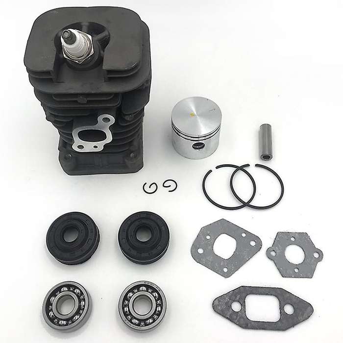 41.1mm Chainsaw Cylinder and Gasket Assy Plug Grooved Ball Kit for Partner 350 Partner 351
