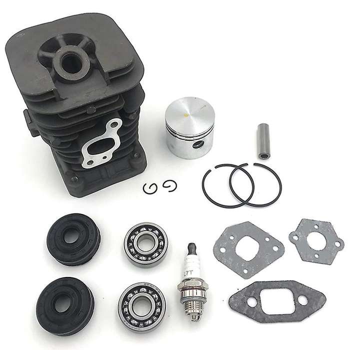 41.1mm Chainsaw Cylinder and Gasket Assy Plug Grooved Ball Kit for Partner 350 Partner 351