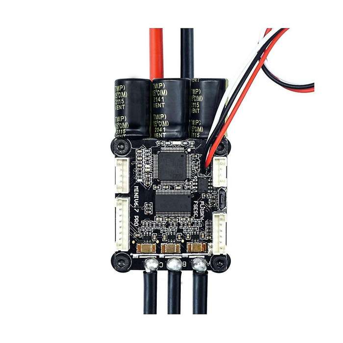 4-13S ESC Speed Control Mini FSESC6.7 70A Base on VESC6.6 with Aluminum Anodized Heat Sink for Bru