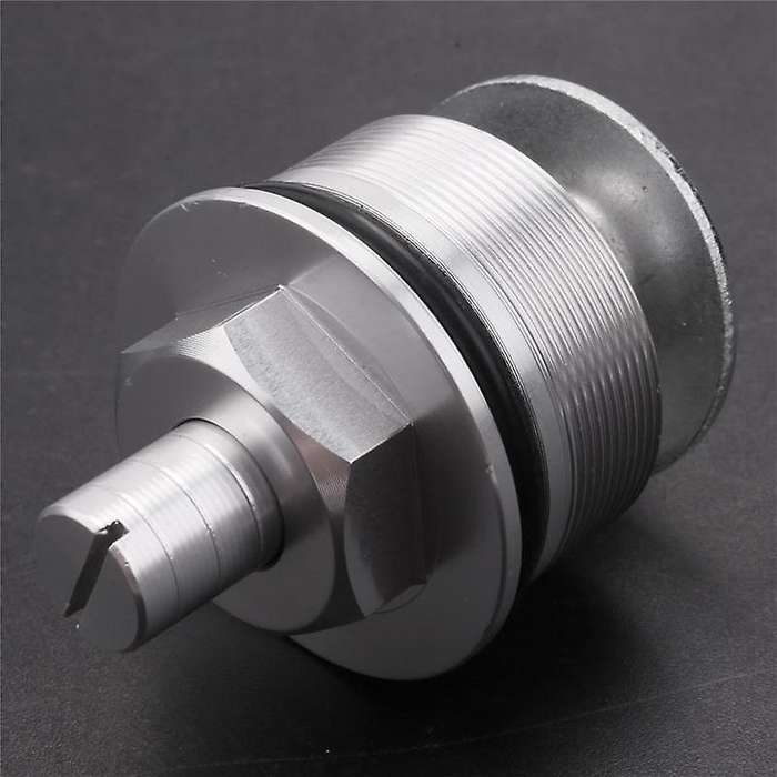 41MM Motorcycle Front Screw Fork Cover Cap Preload Adjusters Bolts for CB400(Silver)