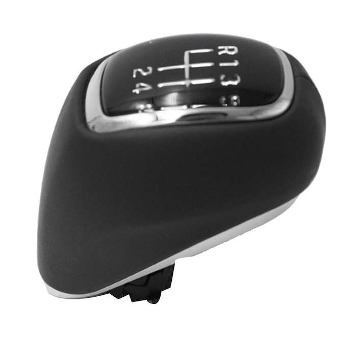 437112W200 Car 6 Speed Manual Leather Gear Shift Knob for IX45 Sports 2012-2015 Car Accessories